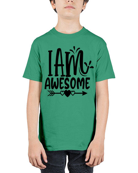 i am awesome Style 19# - autism - Youth Tee Unisex
