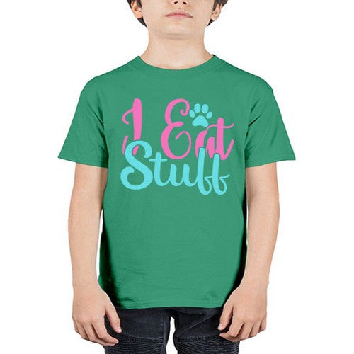 i eat stuff Style 82# - dogs - Youth Tee Unisex