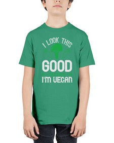 i look this good because im vegan 1131# - vegan - Youth Tee Unisex