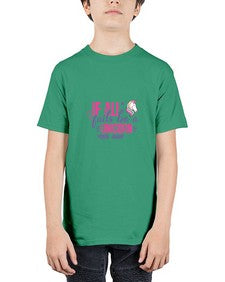 if all fails be a unicorn 216# - unicorn - Youth Tee Unisex
