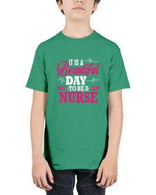 it is a beautiful day to be a nurse 998# - nurse - Youth Tee Unisex