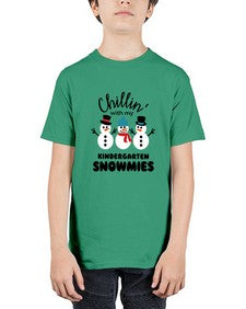 kindergarten snowmies 434# - kindergarten - Youth Tee Unisex