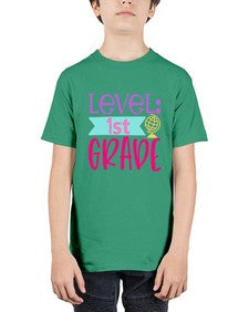 level first grade 461# - first grade - Youth Tee Unisex