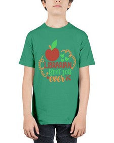 librarian best job ever 473# - librarian - Youth Tee Unisex