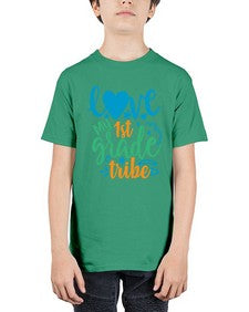 love my first grade tribe 519# - first grade - Youth Tee Unisex