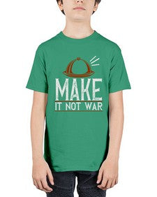 make it not war 323# - cooking - Youth Tee Unisex