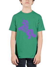make your own magic colored 283# - unicorn - Youth Tee Unisex