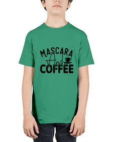 mascare and coffee 1373# - tea - Youth Tee Unisex