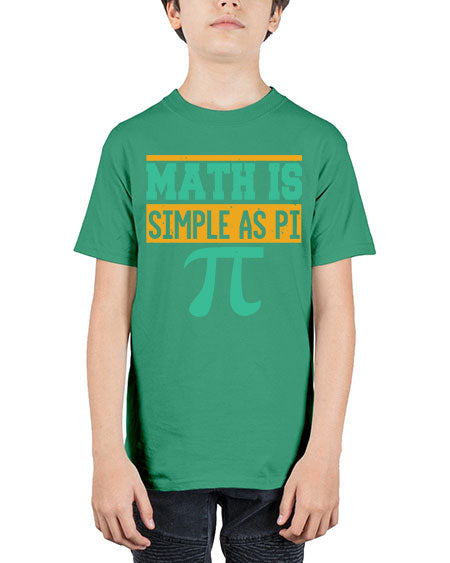 math is simple as pi 35# - pi - Youth Tee Unisex