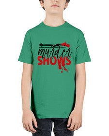 murder shows and comfy clothes 945# - true crime - Youth Tee Unisex