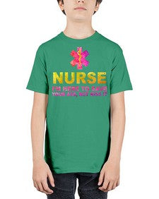nurse i am here to 1157# - nurse - Youth Tee Unisex
