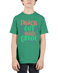 peace out eighth gradee 617# - eighth grade - Youth Tee Unisex