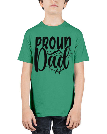 proud dad Style 37# - autism - Youth Tee Unisex