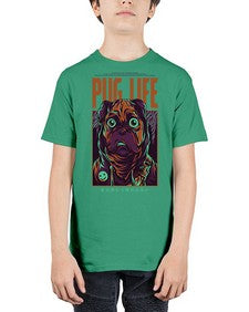 pug life zkmmhj 1005# - art pop art - Youth Tee Unisex
