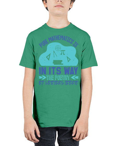 pure mathematics in its way 44# - pi - Youth Tee Unisex