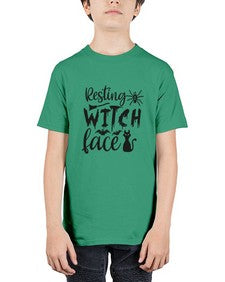 resting witch face 24# - witch - Youth Tee Unisex