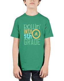 rollin into fifth grade 775# - fifth grade - Youth Tee Unisex