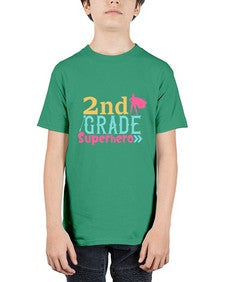 second Grade Superhero color 833# - second grade - Youth Tee Unisex