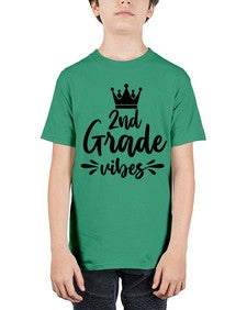 second Grade vibes 838# - second grade - Youth Tee Unisex