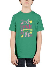 second grade life 825# - second grade - Youth Tee Unisex