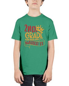 second grade nailed it 827# - second grade - Youth Tee Unisex
