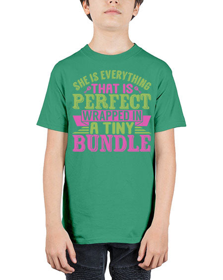 she is everything that is perfect Style 202# - baby - Youth Tee Unisex