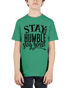 stay humble stay hard Style 71# - motivation - Youth Tee Unisex