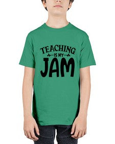 teaching is my jam Style 403# - teacher - Youth Tee Unisex
