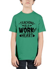 teaching it a work of heart Style 405# - teacher - Youth Tee Unisex