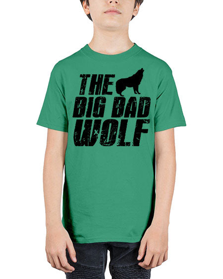 the big bad wolf - wolf - Youth Tee Unisex