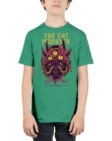 the cat monster gdkkj 1148# - art pop art - Youth Tee Unisex