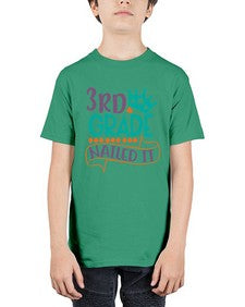 third grade nailed it 970# - third grade - Youth Tee Unisex