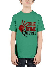 true krime queen 1190# - true crime - Youth Tee Unisex