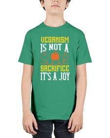 veganism is not a sacrificeits a joy 454# - vegan - Youth Tee Unisex
