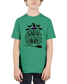 witch better have my candy 17# - witch - Youth Tee Unisex