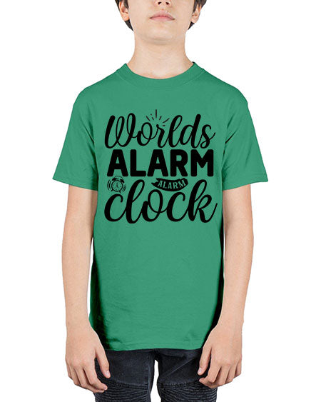 worlds cutest alarm clock 471# - baby - Youth Tee Unisex