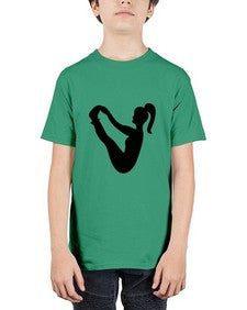 yoga pose  633# - yoga - Youth Tee Unisex