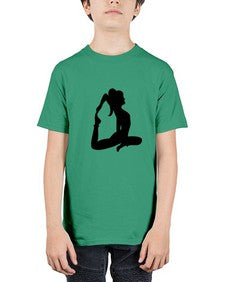 yoga pose  641# - yoga - Youth Tee Unisex