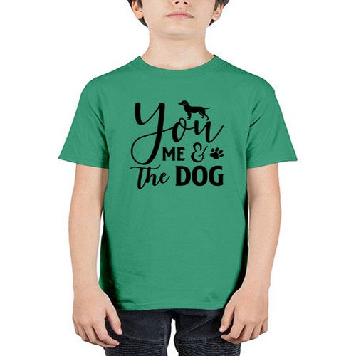 you me & the dog 251# - dogs - Youth Tee Unisex