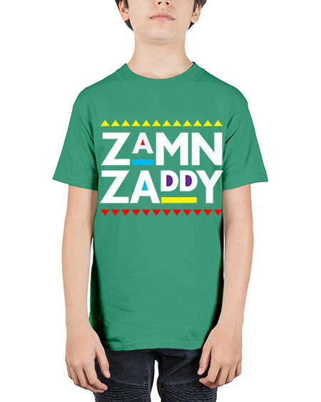zamn zaddy 1# - black words and phrases - Youth Tee Unisex