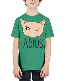 Adios - cats - Youth Tee Unisex