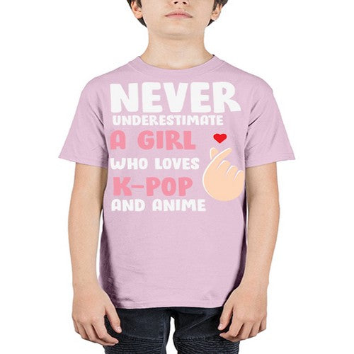 A Girl Who Loves Kpop and Anime 188# - anime - Youth Tee Unisex