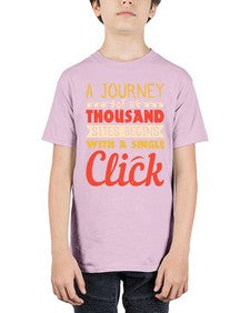 A journey of a thousand sites begins with a single click 79# - internet - Youth Tee Unisex