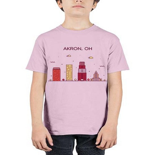 AkronOH 285# - cities - Youth Tee Unisex