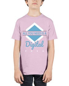 All You Need is a Digital Push 29# - internet - Youth Tee Unisex