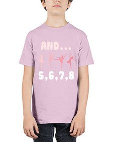 And 5 6 7 8  Ballet 12# - ballet - Youth Tee Unisex