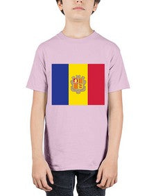 Andorra 325# - world flags - Youth Tee Unisex