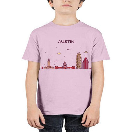 AustinTX 382# - cities - Youth Tee Unisex