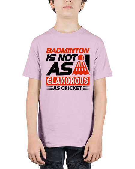 Badminton is not as 1451# - badminton - Youth Tee Unisex