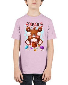 Bear 18# - cartoon animals - Youth Tee Unisex